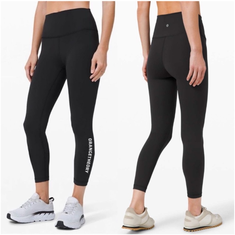 ORANGE THEORY x Lululemon Wunder Train High-Rise Tight 25" Black